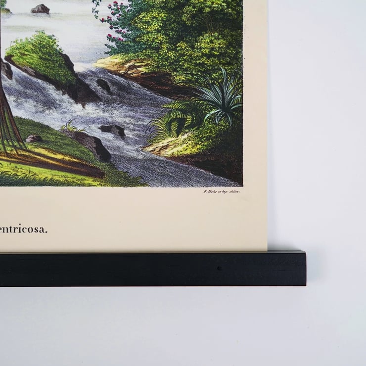 Magnetic Wood Frame Black